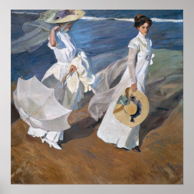 Poster Sorolla - Estrolando Ao Longo Da Sede (Frente)