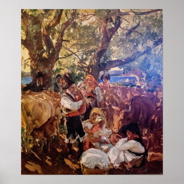 Poster Sorolla - Galiza, a Peregrinação (Frente)