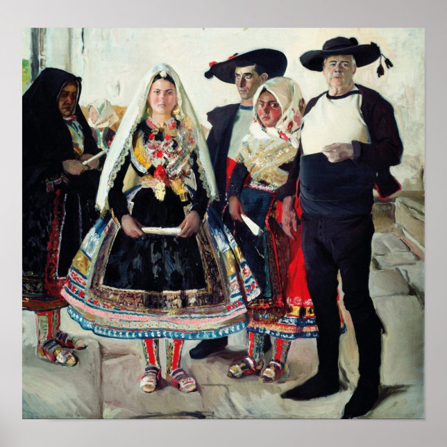 Poster Sorolla - Lagarterana típica (Frente)