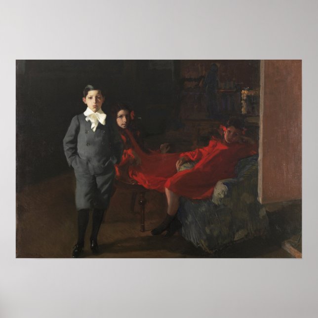 Poster Sorolla - Meus Filhos (Frente)