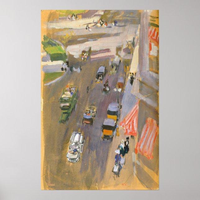 Poster Sorolla - Quinta Avenida Nova Iorque (Frente)