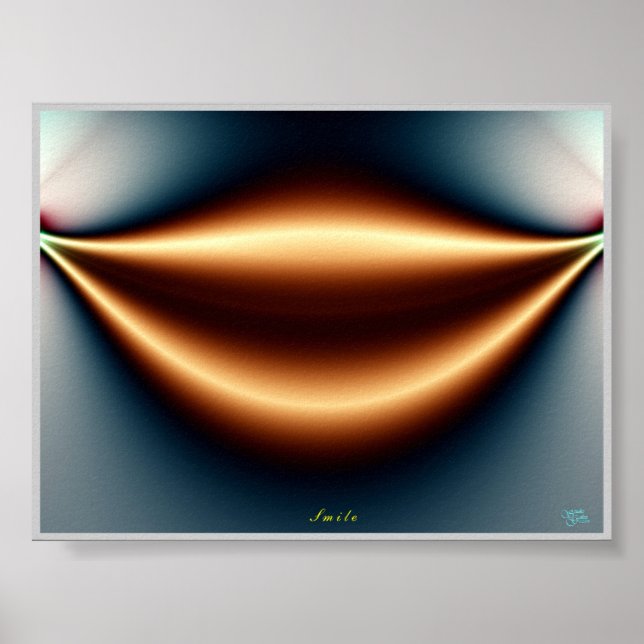 Póster Sorria. (Frente)