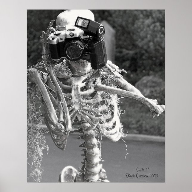 Póster "Sorria...!!" Kristi Chea. (Frente)