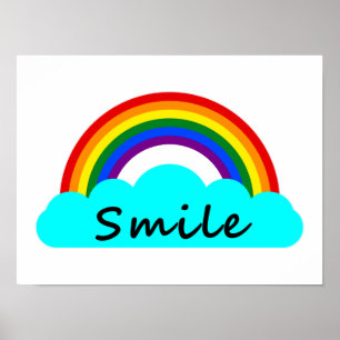Poster Sorriso - Arco-íris LGBT