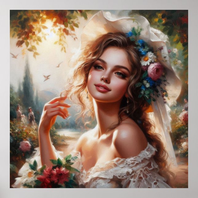 Poster Sorriso charmoso (Frente)