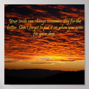 Poster Sorriso da manhã