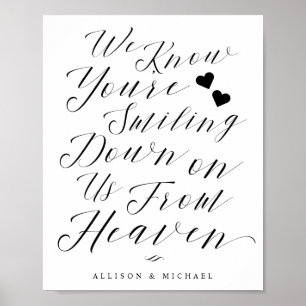 Poster Sorriso Do Sinal Memorial De Script Celestial