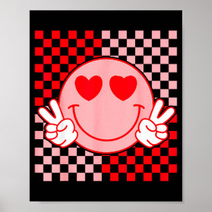 Poster Sorriso Fofo do Dia dos Namorados Rosto Sorridente
