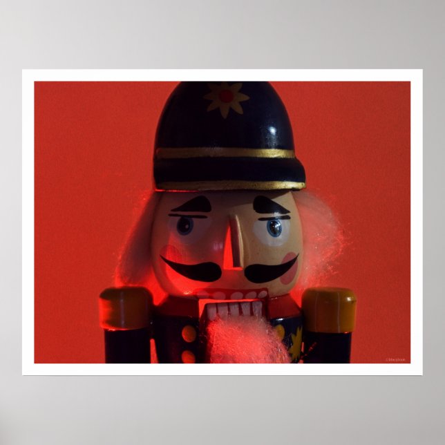 Póster sorriso rachado (Frente)