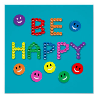 Póster sorriso rosto feliz vida viver alegria paz graça