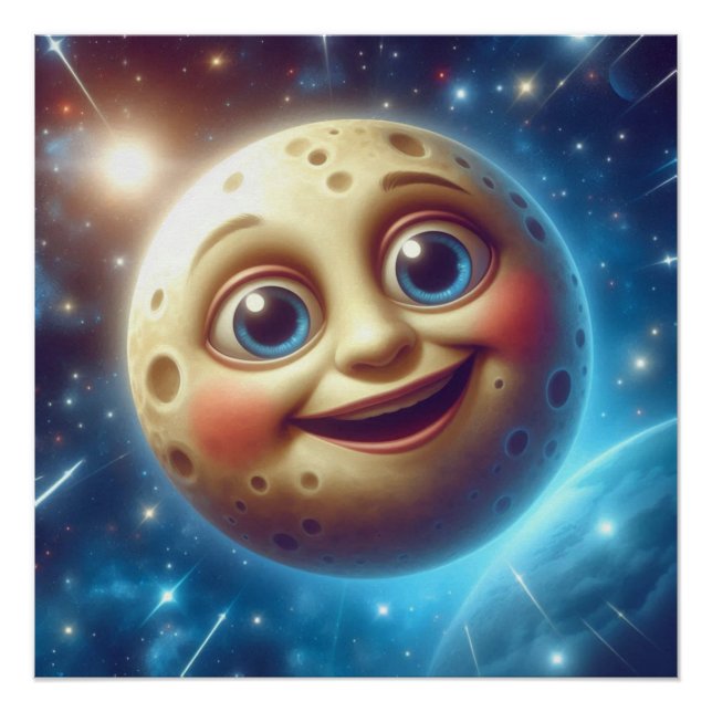 Póster Sorrisos de lua (Frente)