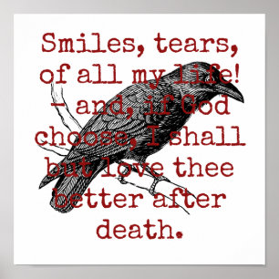 Poster Sorrisos Lágrimas De Toda A Minha Vida - Citação D
