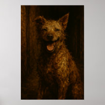 Sorrisos São Grátis: Cachorro Desgrenhado de Beco