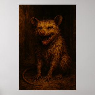 Poster Sorrisos são Grátis: Gambá do Beco com Riso Largo