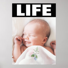 POSTER SORTE PRÓ-VIDA BABY DIREITO À VIDA