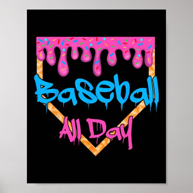 Poster Sorvete Bysebyll All Day Drip Home Plate  (Frente)