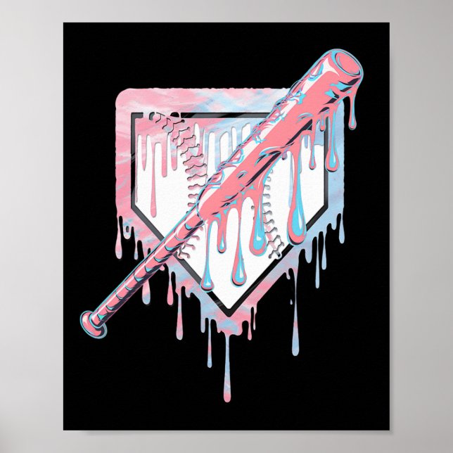 Poster Sorvete Bysebyll Pingando Bysebyll Home Plate Dr (Frente)