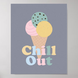 Poster Sorvete Chill Out