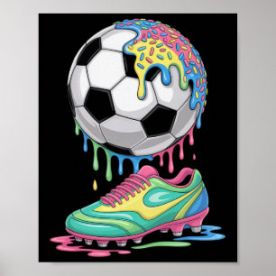 Poster Sorvete de Gotejamento Ll Futebol Gotejamento Home