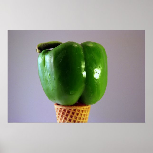 Poster Sorvete de Pimenta de Bell (Frente)