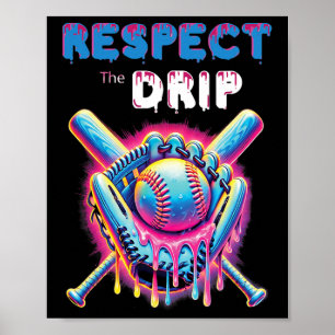Poster Sorvete Derretido Engraçado Vender Respeito Ao Dri