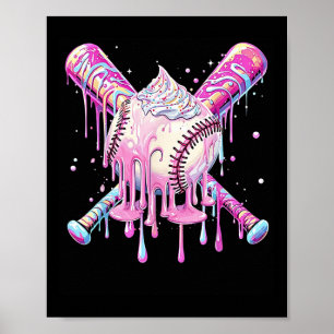 Poster Sorvete Drip Bysebyll Coisas Bysebyll Drip Para Bo