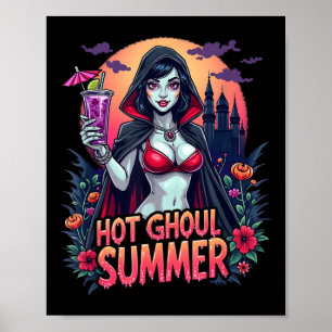 Poster Sorvete Engraçado Verão quente Summerentre Vibes