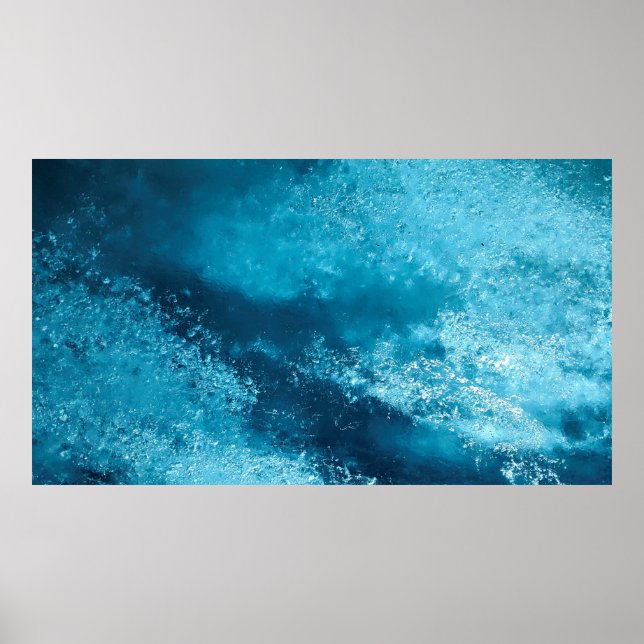 Poster Sorvete glaciar gelado congelado (Frente)