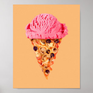 Poster Sorvete Pizza
