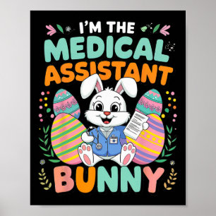 Poster Sou a diversão da Páscoa de Bunny Instantânea Médi