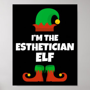 Poster Sou a Família de Elfos Esteticistas de Pijama Nata