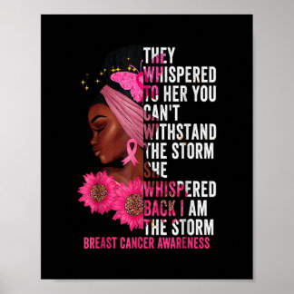 Poster Sou a tempestade Mulheres Negras Sobreviventes do 
