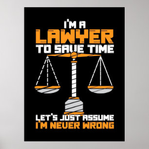 Poster Sou Advogado Para Economizar Tempo