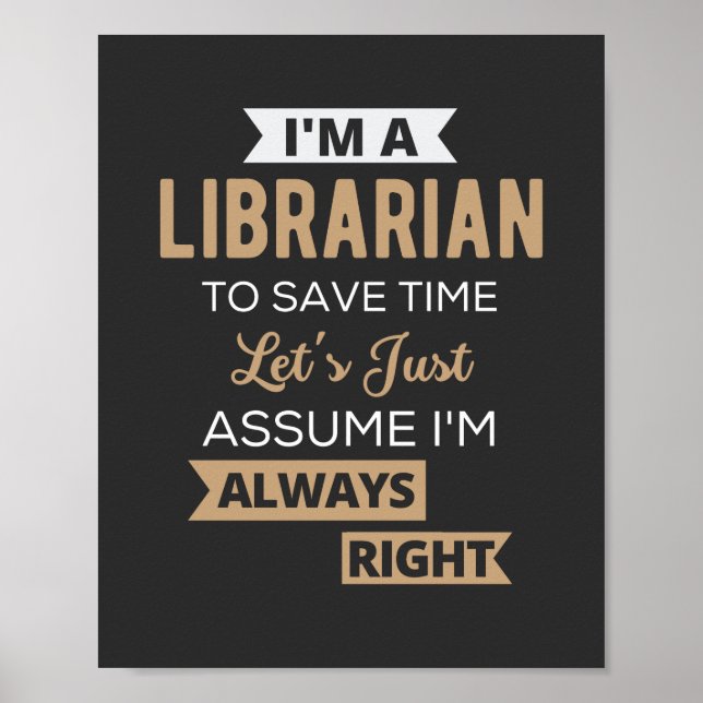 Poster Sou Bibliotecário (Frente)