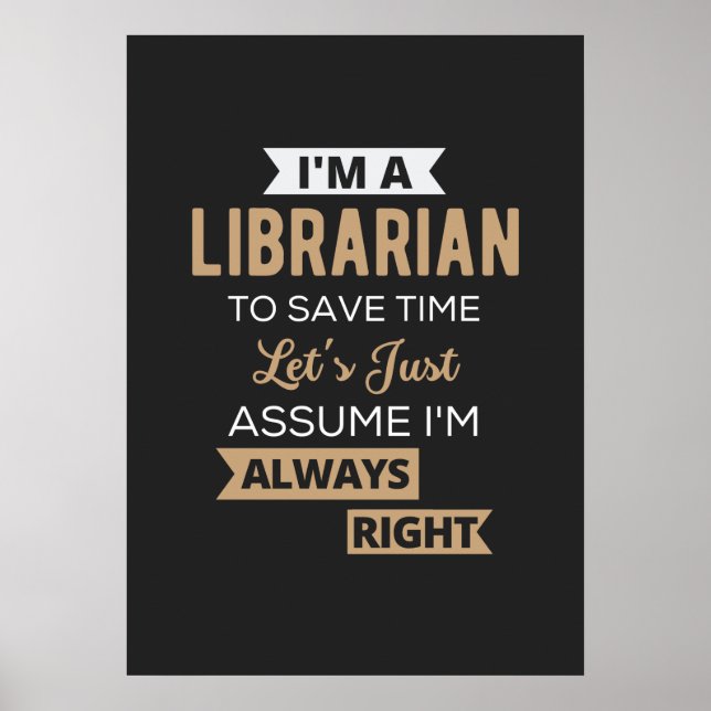 Poster Sou Bibliotecário (Frente)