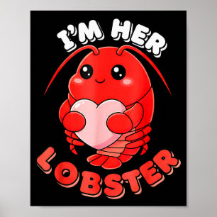 Poster Sou Ela Lagosta Casal Correspondente Dia dos Namor