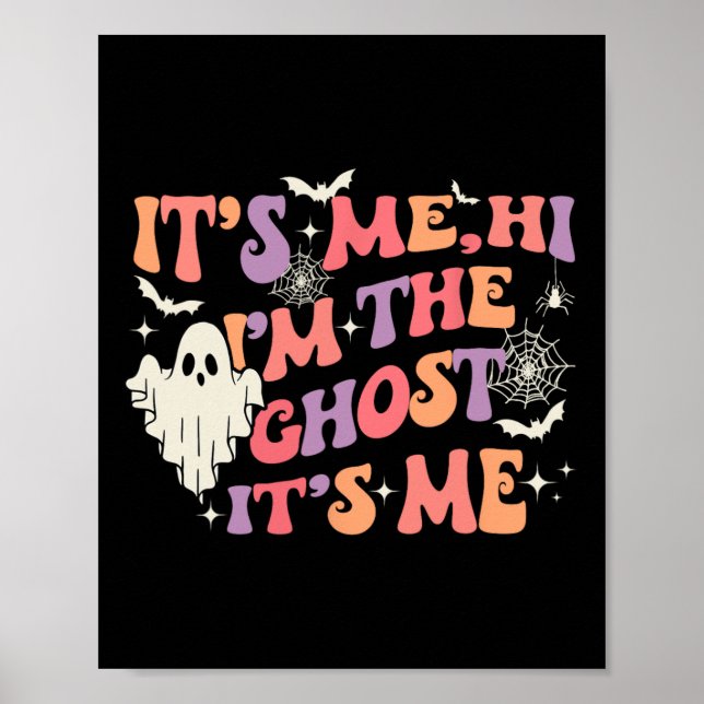 Poster Sou eu, o fantasma, sou eu feliz Dia das Bruxas (Frente)
