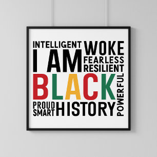 Póster Sou História Negra