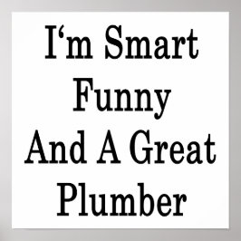 Póster Sou inteligente, engraçado e Excelente