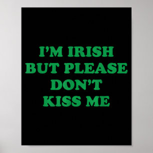 Poster Sou Irlandês Mas Por Favor Não Me Beije, St Patric