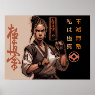 Poster Sou Kyokushin, Indestrutível, Invencível