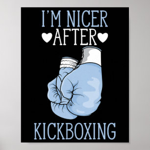 Poster Sou Mais Simpático Depois do Kickboxing Kickboxer