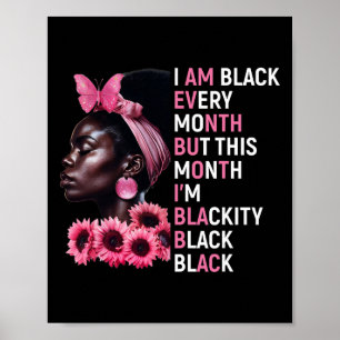Poster Sou Negro Todos os Meses Mas Este Mês Sou Negrão 