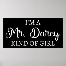 Sou o Sr. Darcy tipo de garota que sou