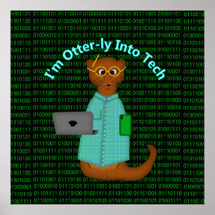 Poster Sou Otter-ly Into Tech