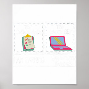 Poster Sou Professora De Break De Verão No Último Dia Da 