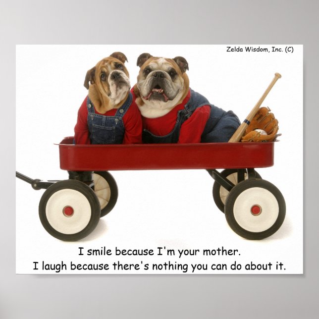 Poster Sou sua mãe. (Frente)