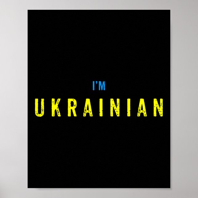 Poster Sou ucraniano Vintage Ucrânia  (Frente)