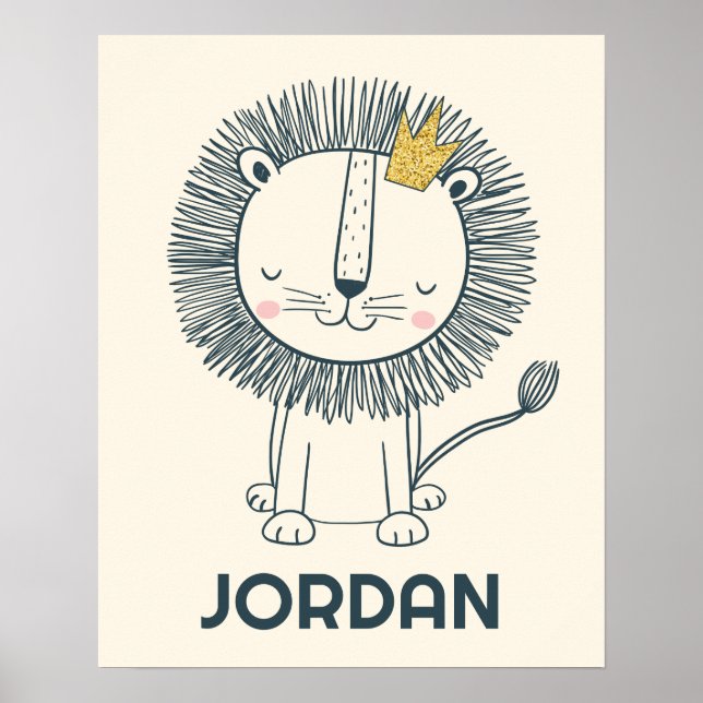 Poster Sou Um Pequeno Rei (Frente)