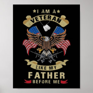 Poster Sou Um Veterano Como Meu Pai Antes De Mim